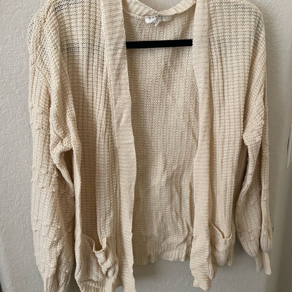 beige Cardigan